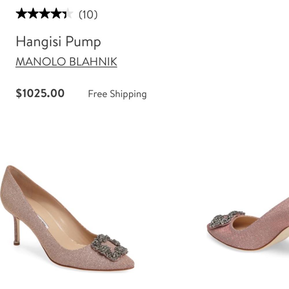 Manolo Blahnik Hangisi 36 - Picture 2 of 8